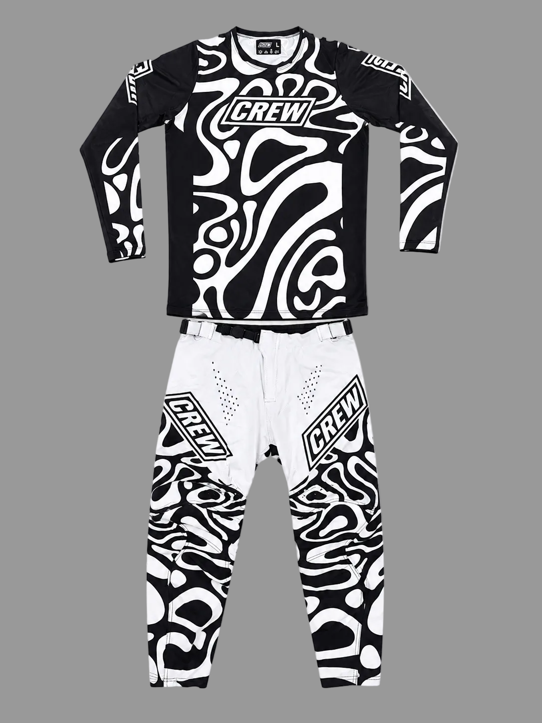 CREW RACEWEAR: SURGE "GHOST" (Plus Sizes: XL-4XL)