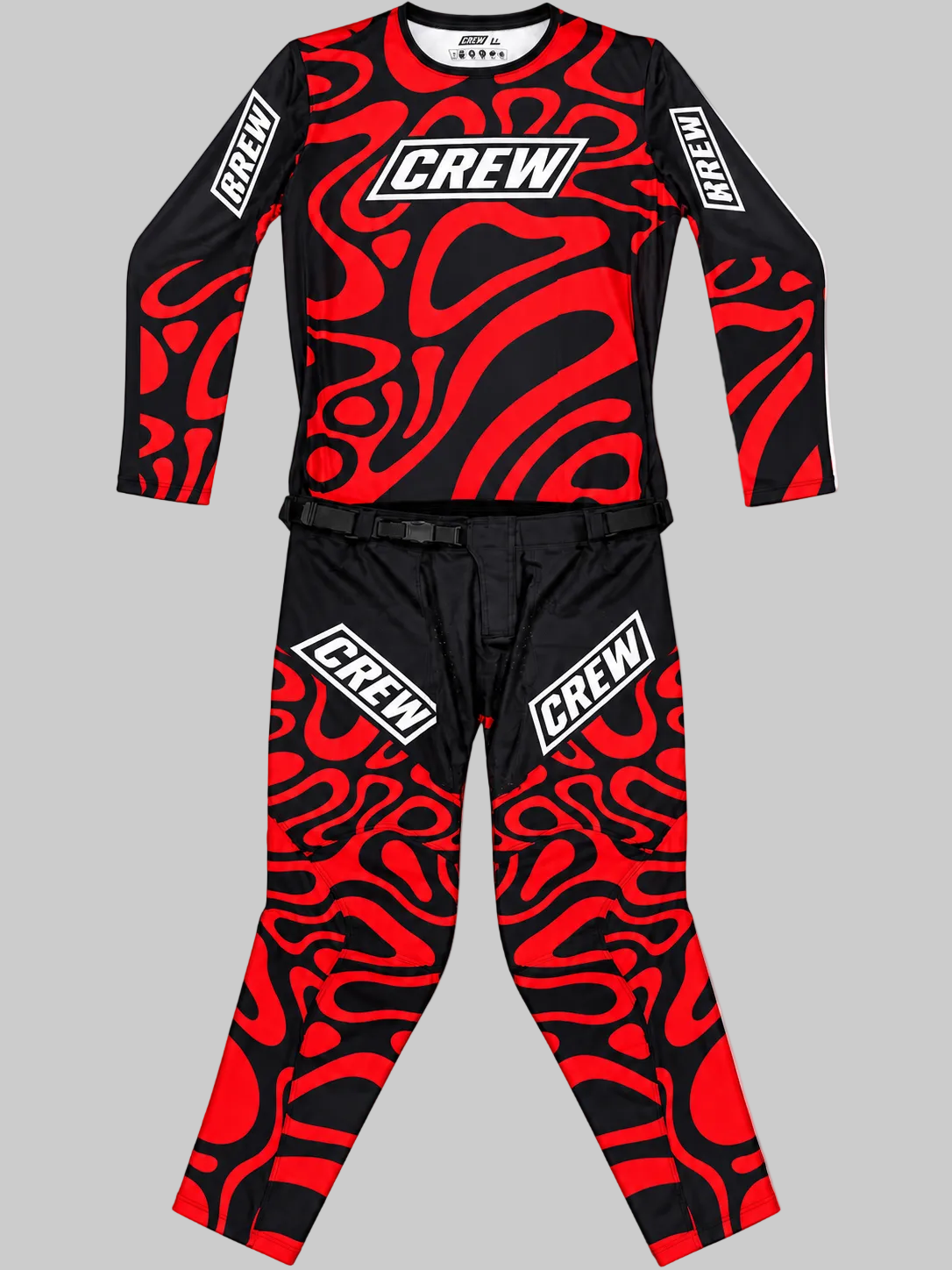 CREW RACEWEAR: SURGE "CRIMSON"
